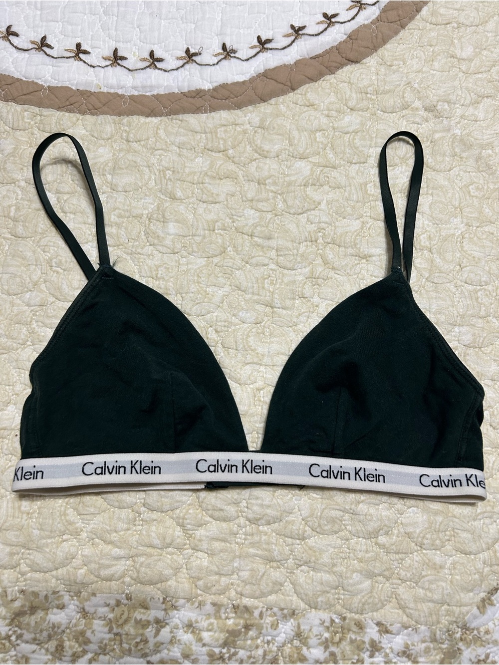 Calvin Klein Green Bralette
